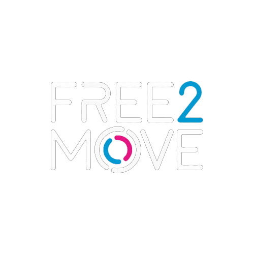Free2Move White Logo