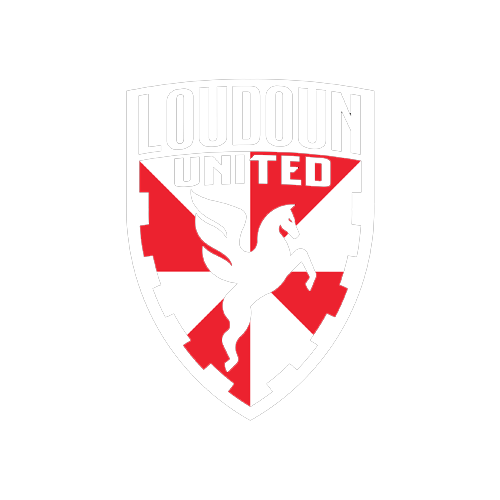 Loudoun United White Logo